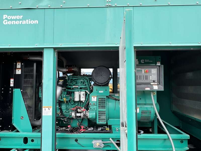 Used Cummins DQDAA QSL9-G3 NR3 Diesel Generator, 361 Hrs, EPA Tier 3