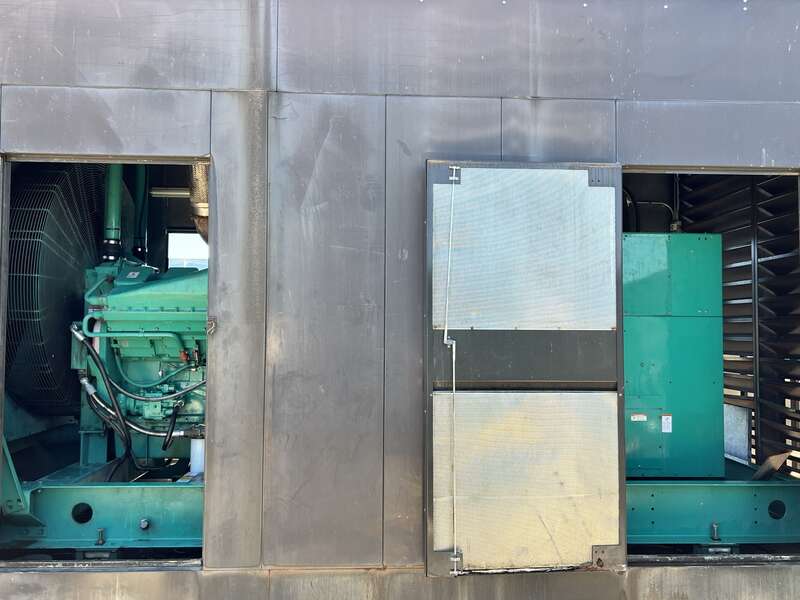Used Cummins DFJD Diesel Generator, 1441 Hrs