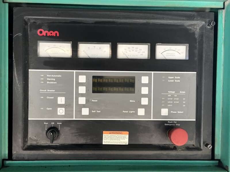 Used Cummins DFJD Diesel Generator, 1441 Hrs