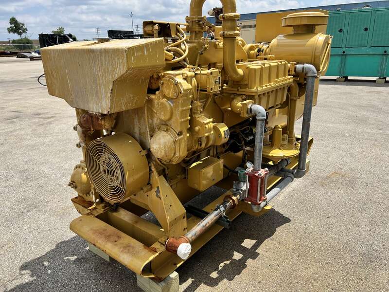 Used Caterpillar G3406 Natural Gas Generator,  841 Hrs