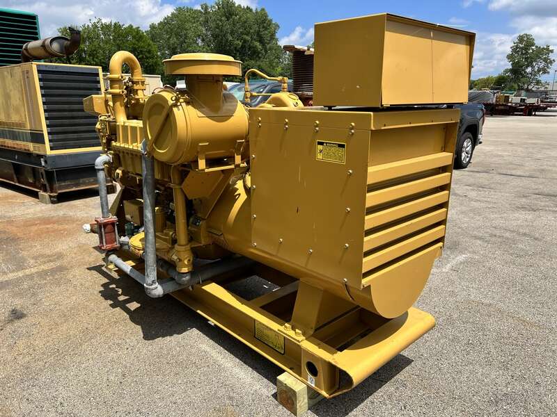 Used Caterpillar G3406 Natural Gas Generator,  841 Hrs