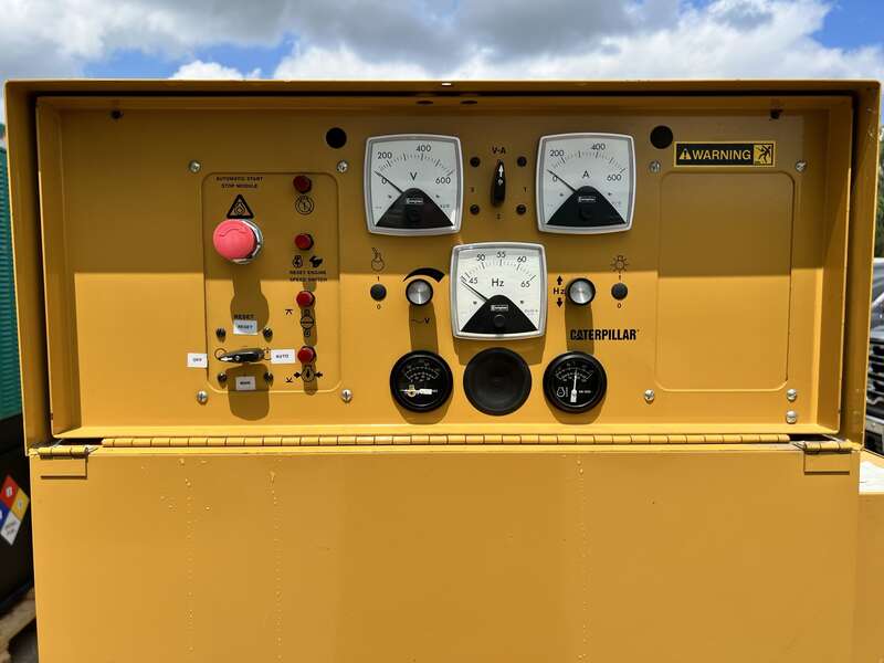 Used Caterpillar G3406 Natural Gas Generator,  841 Hrs