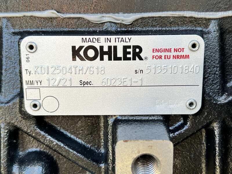 New Kohler 30REOZK Diesel Generator, 0 Hrs, EPA Tier 3, Single Phase