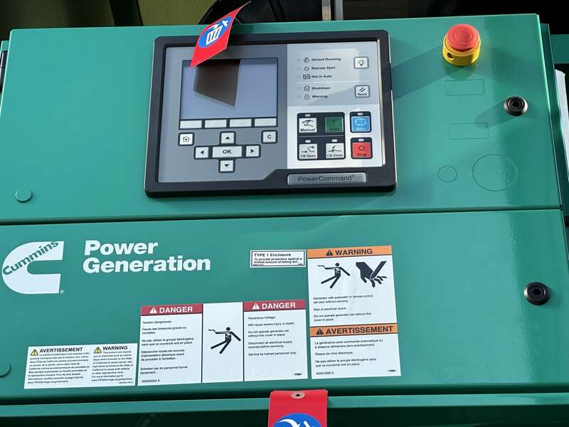 New Cummins DQFAD QST30-G5 NR2 Diesel Generator, EPA Tier 2