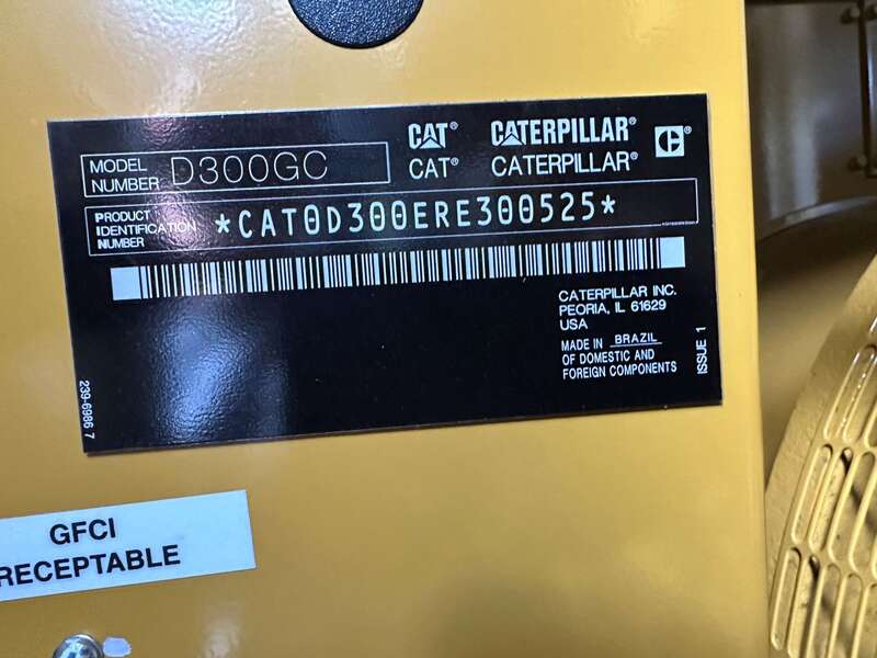 New Caterpillar C9 Diesel Generator 0 Hrs EPA Tier 3
