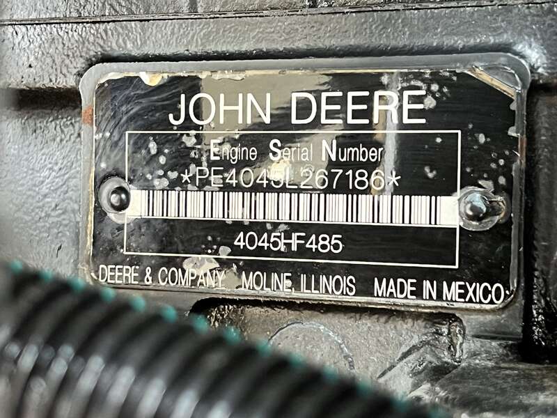 Used Doosan G145 John Deere 4045HF485 Rental Grade Diesel Generator 8757 Hrs EPA Tier 3