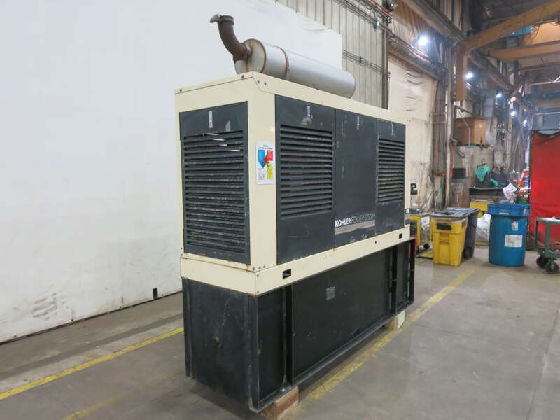 Used Kohler 80ROZJ71 Diesel Generator, 661 Hrs