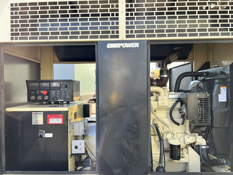 Used Kohler 50REOZJB Diesel Generator, 197 Hrs