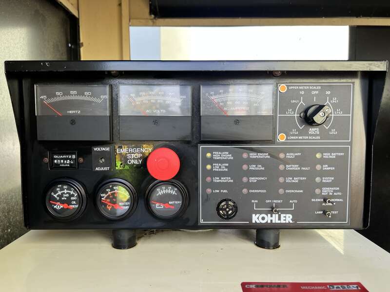 Used Kohler 50REOZJB Diesel Generator, 197 Hrs