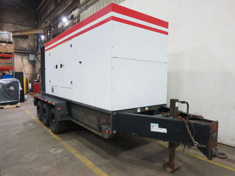 Used Doosan / Cummins G450 Rental Grade Diesel Generator, 7893 Hrs EPA Tier 2