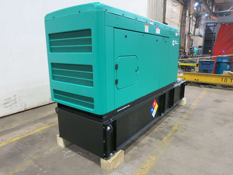 New Cummins C60D6 Diesel Generator, EPA Tier 3 - Single Phase