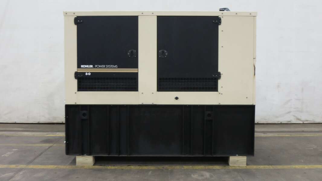 Used Kohler 80REOZJF John Deere Diesel Generator, 230 Hrs, EPA Tier 3