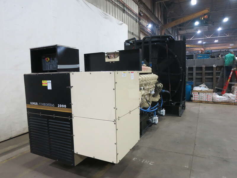 Used Kohler 2000REOZMB Diesel Generator, 1182 Hrs, EPA Tier 2
