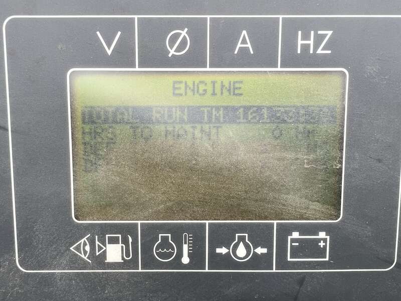 Used Wacker Neuson G120 Rental Grade Diesel Generator, 16130 Hrs, EPA Tier 3 Flex