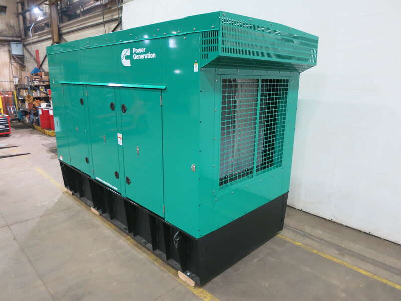 Used Cummins DFEH QSX15-G9 NR2 Diesel Generator 544 Hrs EPA Tier 2