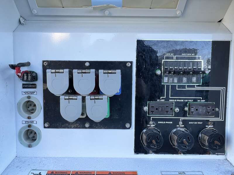 Used Multiquip DCA-70SSIU4F Rental Grade Diesel Generator, 6871 Hrs, EPA Tier 4F