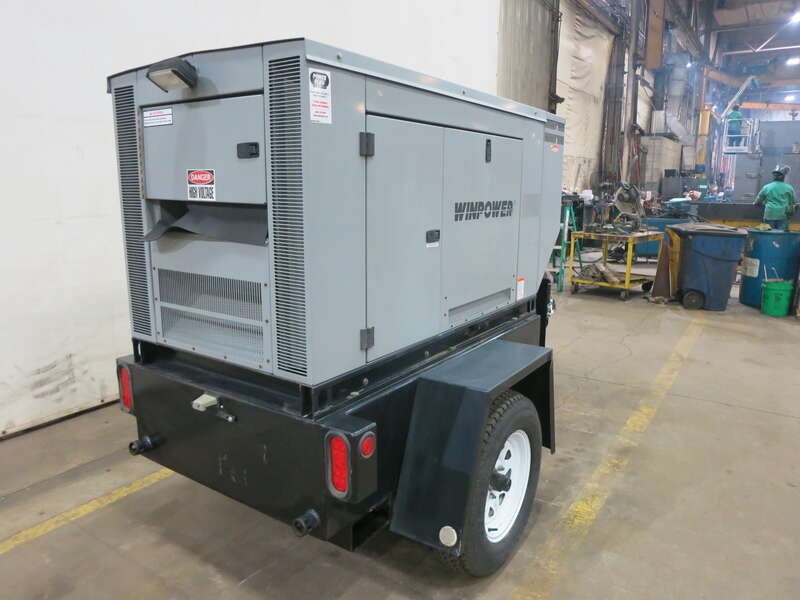 Used Winpower DR20 Isuzu BV-4LE1 Rental Grade Diesel Generator 4561 Hrs EPA Tier 3