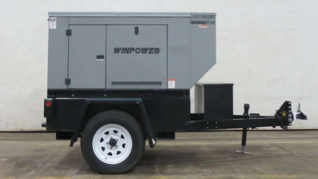Used Winpower DR20 Isuzu BV-4LE1 Rental Grade Diesel Generator 6402 Hrs EPA Tier 3