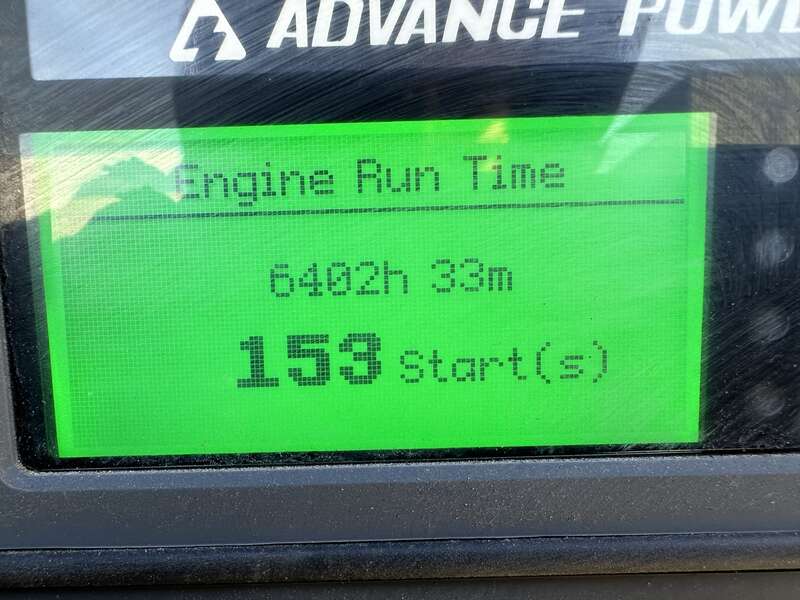 Used Winpower DR20 Isuzu BV-4LE1 Rental Grade Diesel Generator 6402 Hrs EPA Tier 3