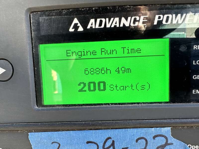 Used Winpower DR20 Isuzu BV-4LE1 Rental Grade Diesel Generator 6886 Hrs EPA Tier 3