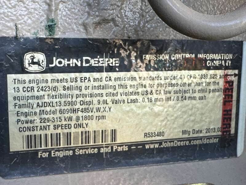 Used Magnum MMG320 Rental Grade Diesel Generator, 8803 Hrs, EPA Tier 3 Flex