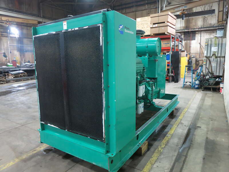Used Cummins DFED KTA19-G4 Diesel Generator, 5814 Hrs