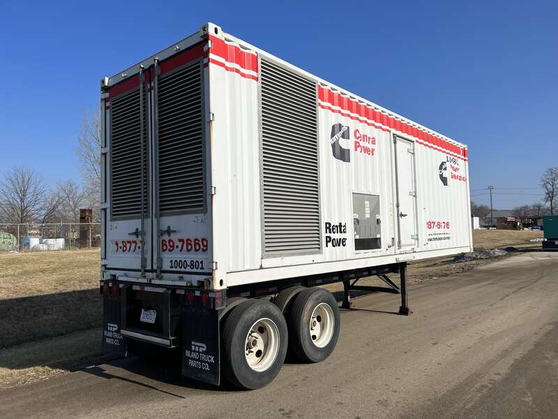 Used Cummins DQCC QSK23-G7 NR2 Rental Grade Diesel Generator, 9601 Hrs, EPA Tier 2 Flex