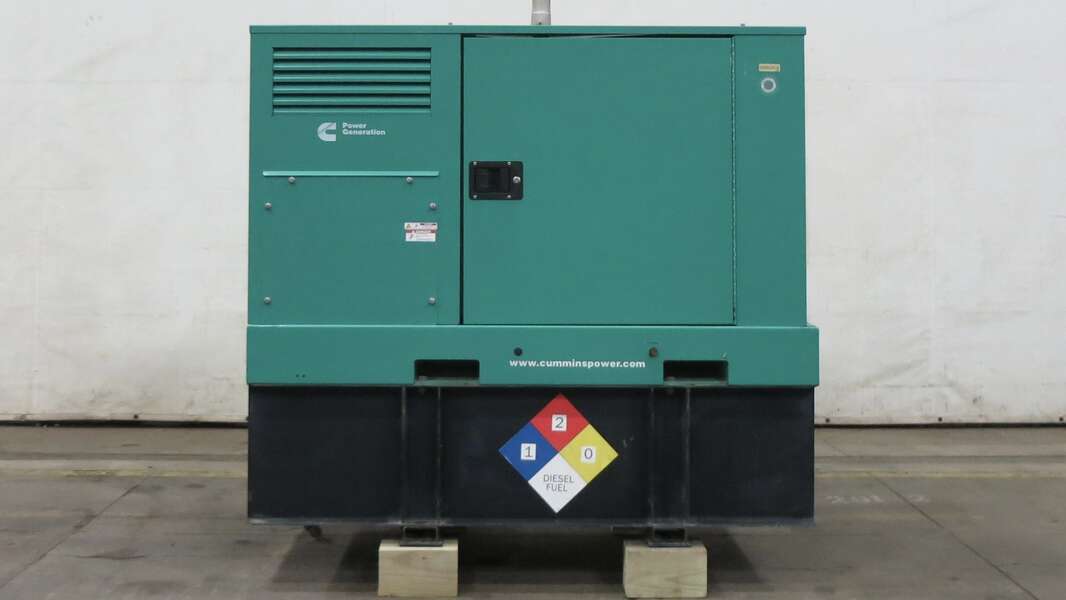 Used Cummins DGBB Diesel Generator, 38 Hrs, EPA Tier 4
