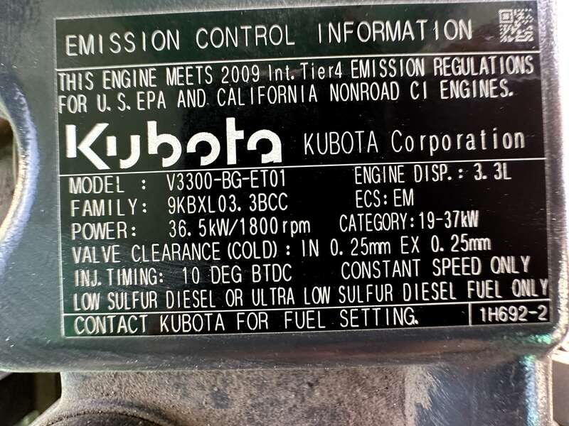 Used Cummins DGBB Diesel Generator, 38 Hrs, EPA Tier 4