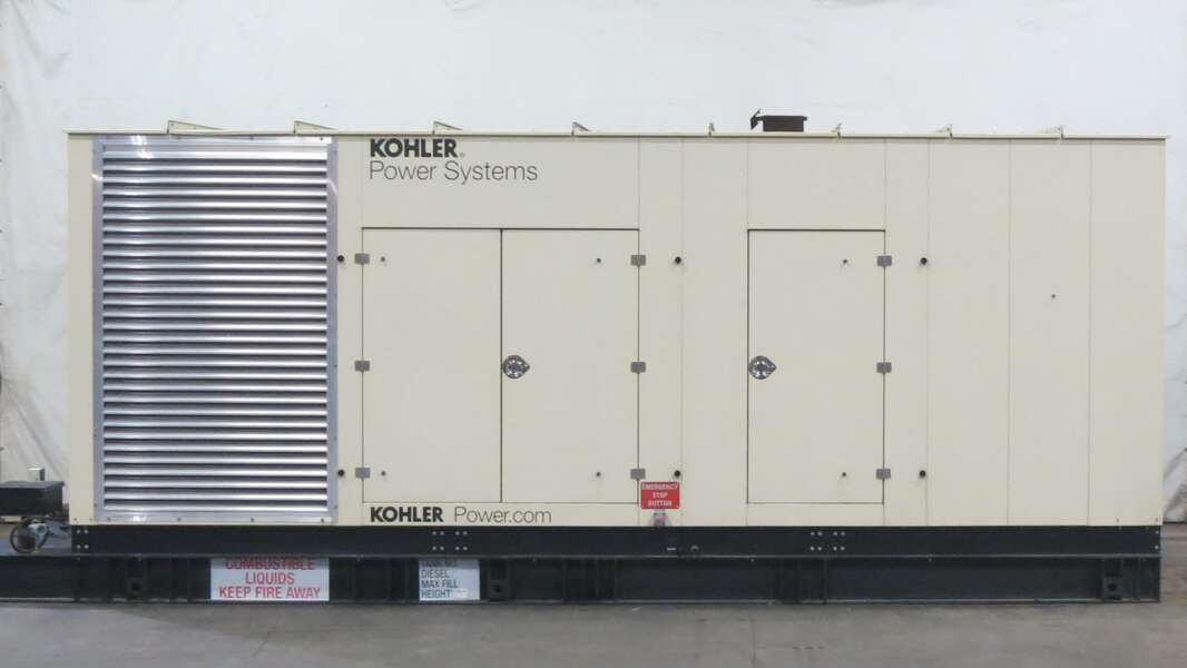 Used Kohler 800REOZDE Diesel Generator, 340 Hrs, EPA Tier 2