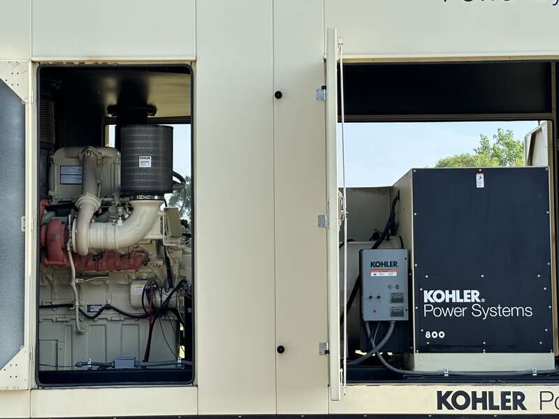 Used Kohler 800REOZDE Diesel Generator, 340 Hrs, EPA Tier 2