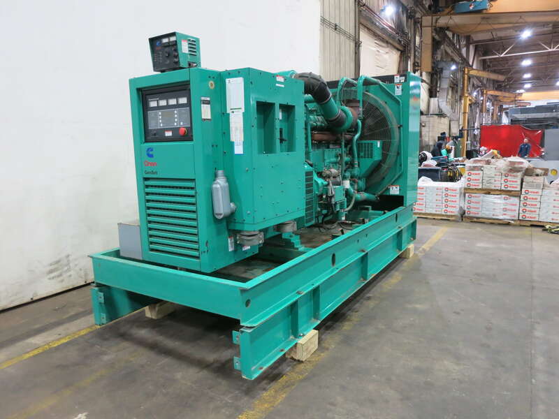Used Cummins DFEC KTA19-G3 Diesel Generator, 413 Hrs