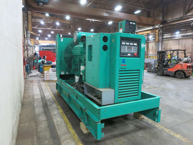 Used Cummins DFEC KTA19-G3 Diesel Generator, 413 Hrs