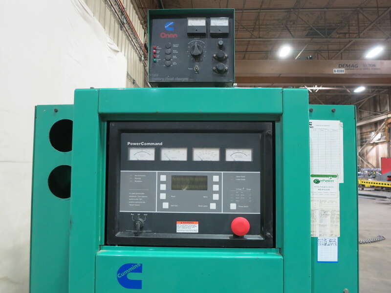 Used Cummins DFEC KTA19-G3 Diesel Generator, 413 Hrs