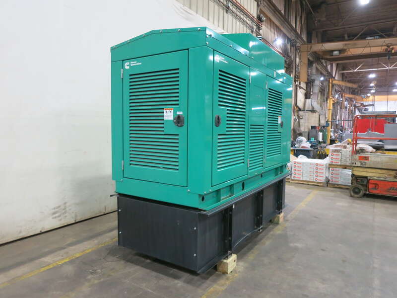 Used Cummins DQDAA QSL9-G3 NR3 Diesel Generator, 153 Hrs, EPA Tier 3