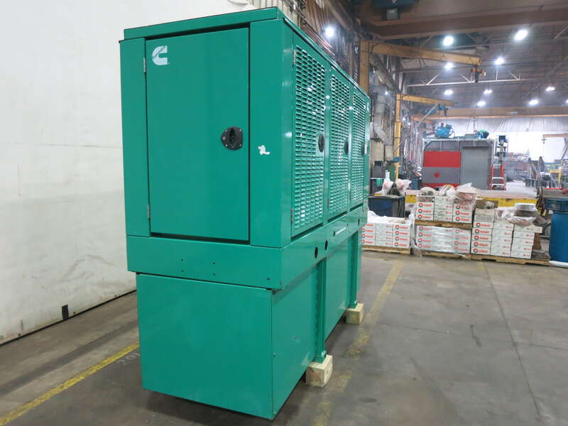 Cummins DSHAD QSL9-G2 NR3 Diesel Generator EPA Tier 3, 25 hours