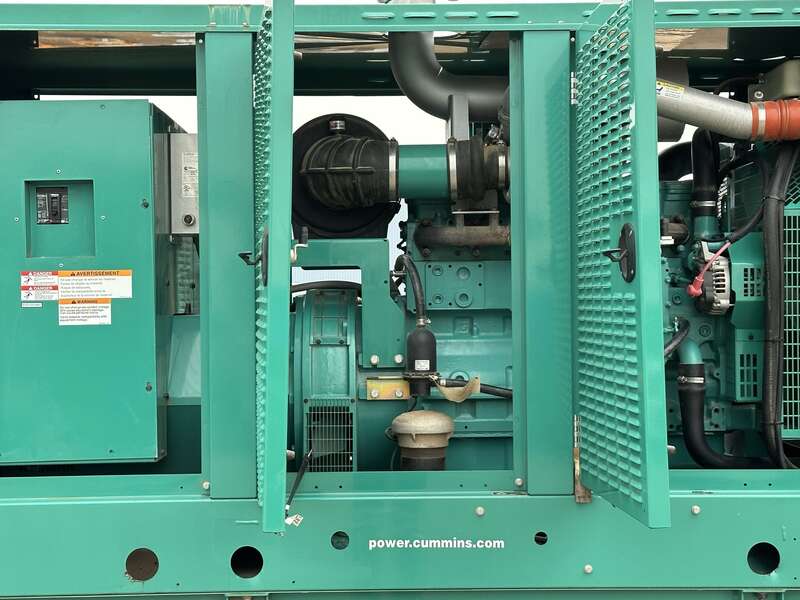 Cummins DSHAD QSL9-G2 NR3 Diesel Generator EPA Tier 3, 25 hours