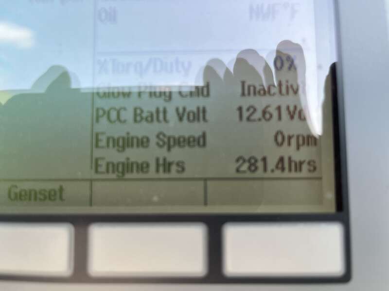 Used Cummins DFAB Diesel Generator, 281 Hrs