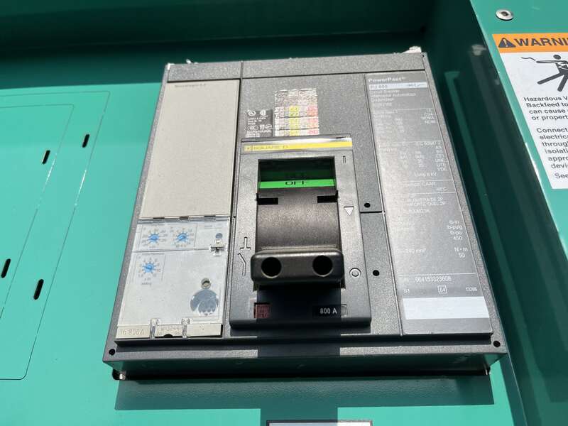 Used Cummins DFEK QSX15-G9 Diesel Generator 276 Hrs EPA Tier 2