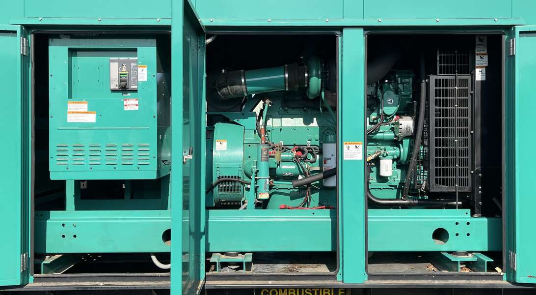 Used Cummins DFEK QSX15-G9 Diesel Generator 276 Hrs EPA Tier 2