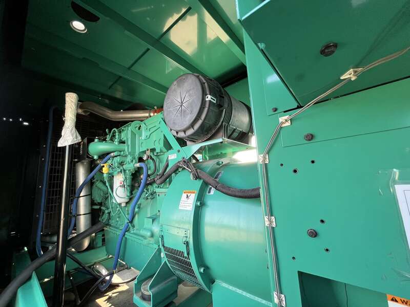 Used Cummins DFEK QSX15-G9 Diesel Generator 276 Hrs EPA Tier 2