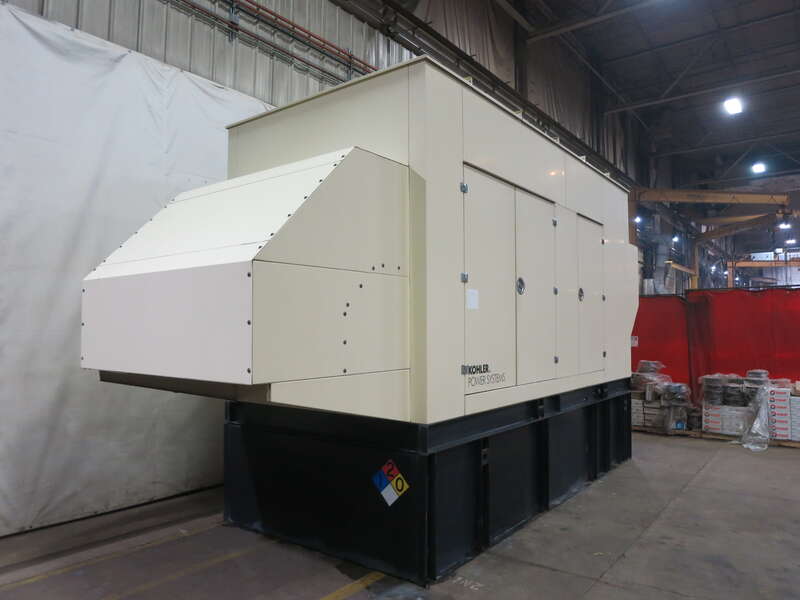 Used Kohler450REOZDD Detroit Diesel Series 60 14L  Diesel Generator, 707 Hrs, EPA Tier 3