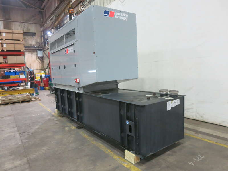 Used MTU DS180 John Deere 6068HFG85 Diesel Generator,  110 Hrs, EPA Tier 3