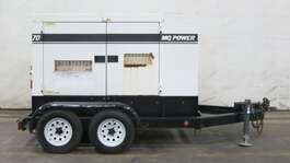 Used Multiquip DCA-70SSJU4i  Rental Grade Diesel Generator, 6593 Hrs, EPA Tier 4F