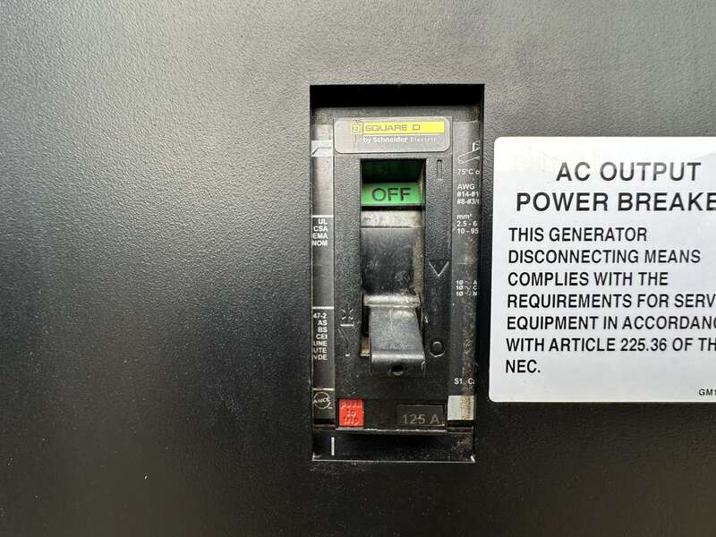 Used Kohler 30REZG Natural Gas / Propane Generator  11,099 Hrs EPA Certified, Single Phase