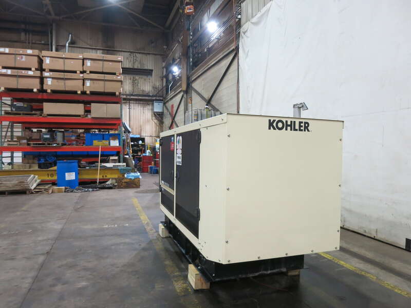 Used Kohler 30REZG Natural Gas / Propane Generator  11,099 Hrs EPA Certified, Single Phase