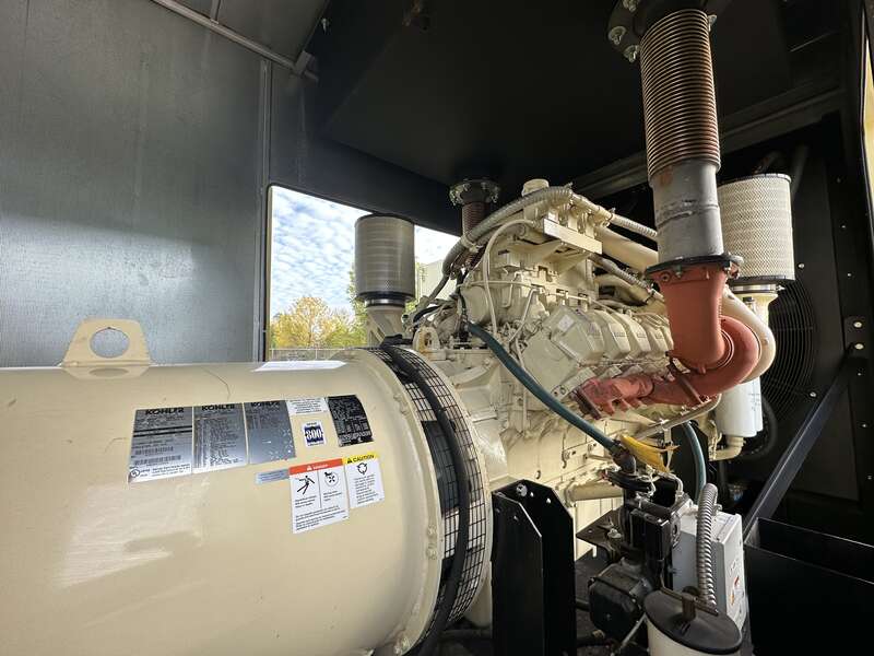 Used Kohler 800REOZDE Diesel Generator, 285 Hrs, EPA Tier 2