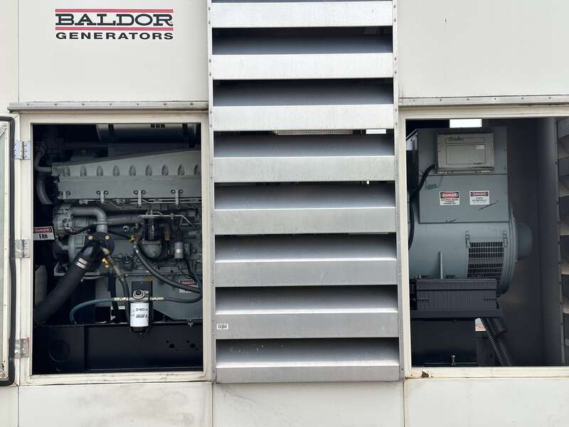 Used Baldor  IDLC825-M Diesel Generator, 1716 Hrs