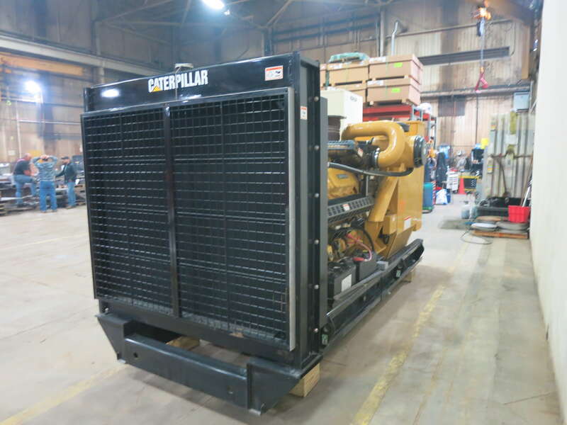 Used Caterpillar 3412 Diesel Generator, 790 Hrs