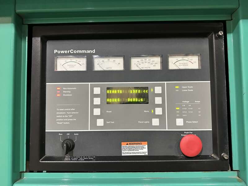 Used Cummins DFCB NTA-855-G2 Diesel Generator, 603 Hrs